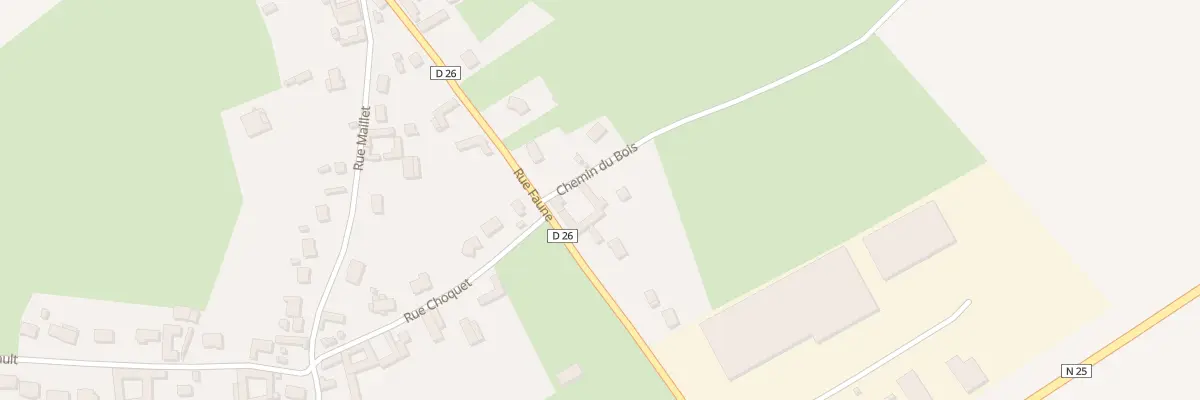 Plan du 223 Rue Faune à Saulty