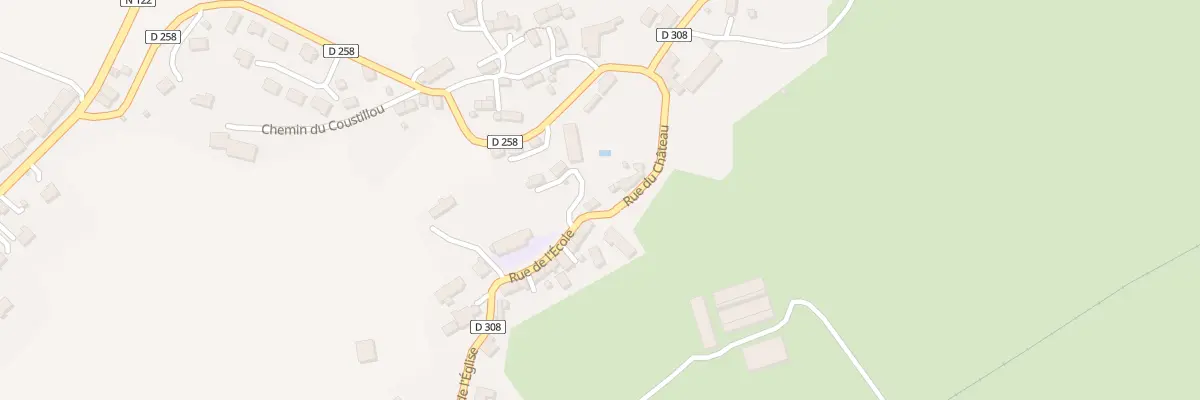 Plan du 6 Rue du Château à Yolet