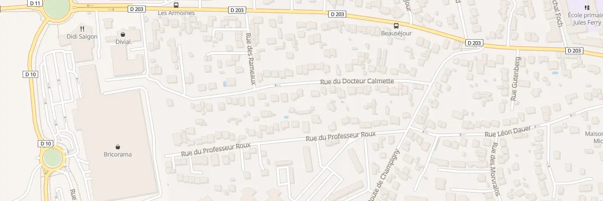 Plan du 39B Rue du Docteur Calmette à Villiers-sur-Marne