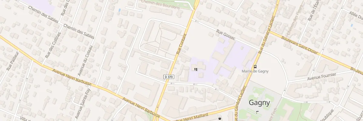 Plan du 10B Rue Contant à Gagny