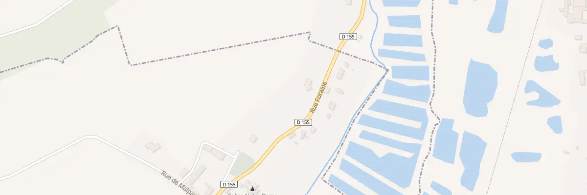 Plan du 5050F Rue Foraine à Marestmontiers