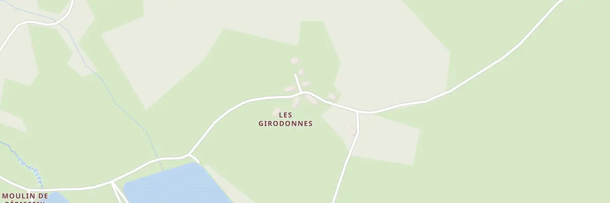 Plan du 4 Les Girodonnes à Dontreix