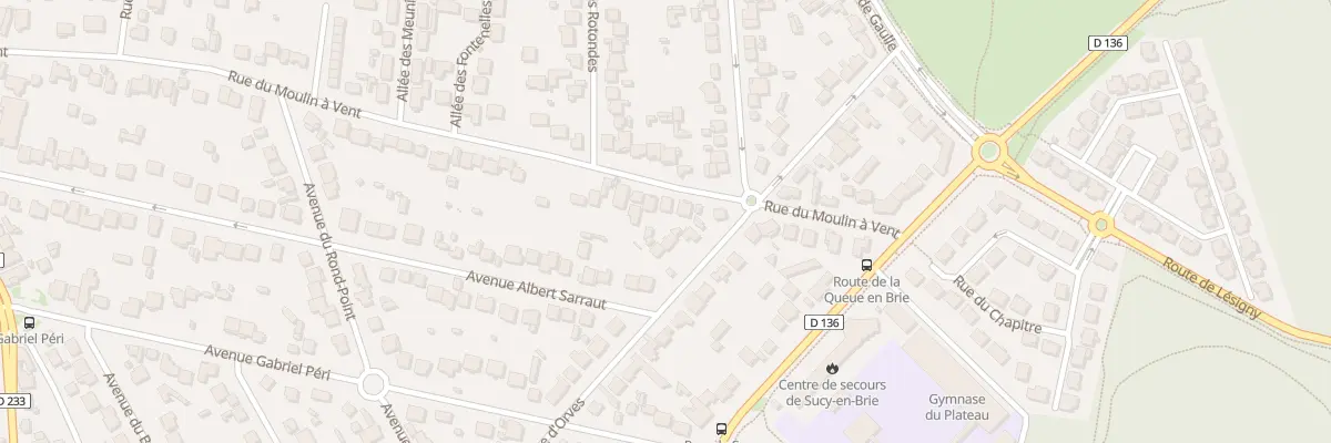 Plan du 58 Rue du Moulin à Vent à Sucy-en-Brie