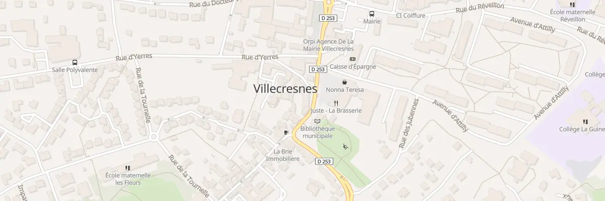 Plan du 76 Rue du Lieutenant Dagorno à Villecresnes