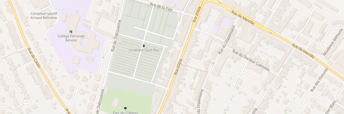 Plan du 74 Rue d’Aire à Arnèke