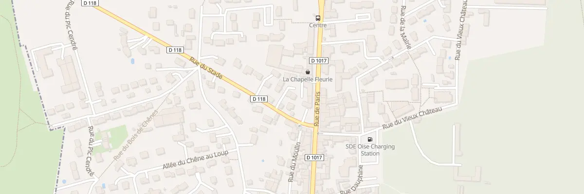 Plan du 60 Rue du Stade à La Chapelle-en-Serval