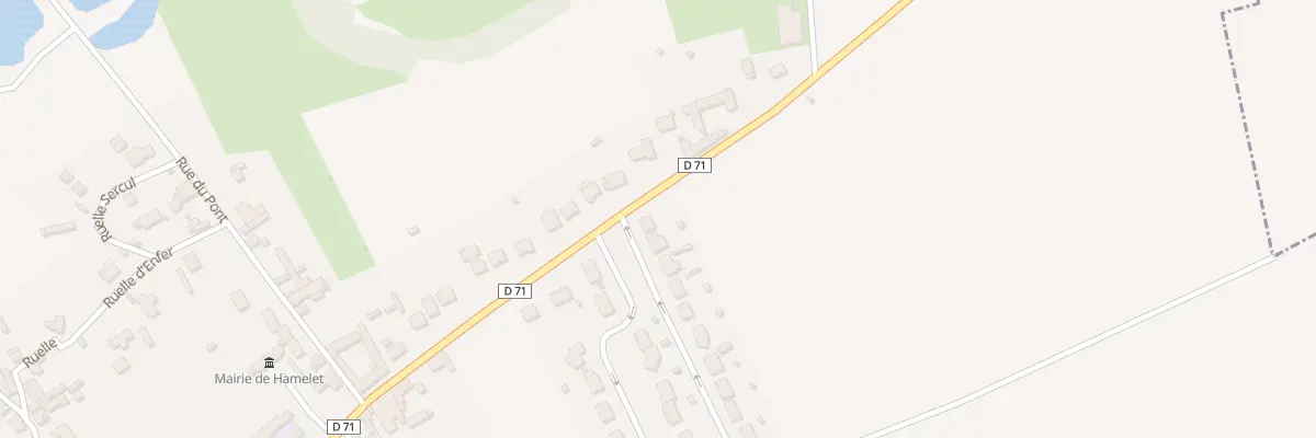 Plan du 5260F Rue François Deroussen à Hamelet