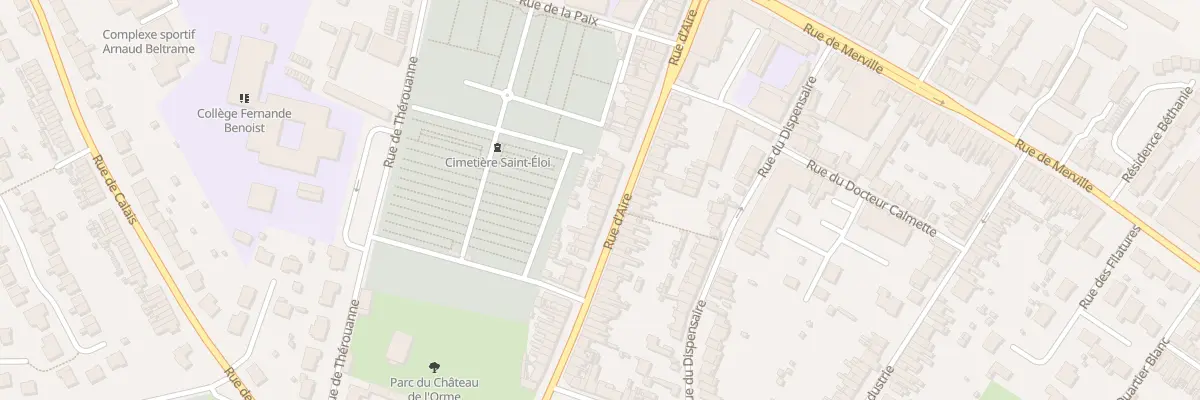 Plan du 78 Rue d’Aire à Hazebrouck