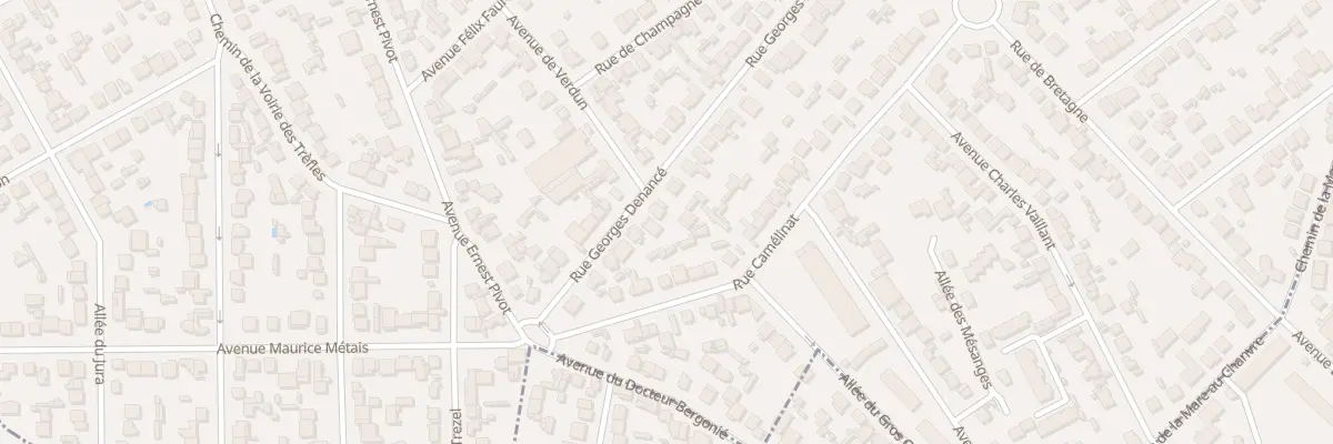 Plan du 103 Rue Georges Denancé à Sevran