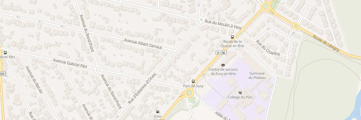 Plan du 31 Rue d’Estienne d’Orves à Sucy-en-Brie