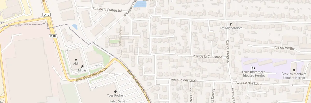 Plan du 28 Rue J J Rousseau à Villiers-sur-Marne