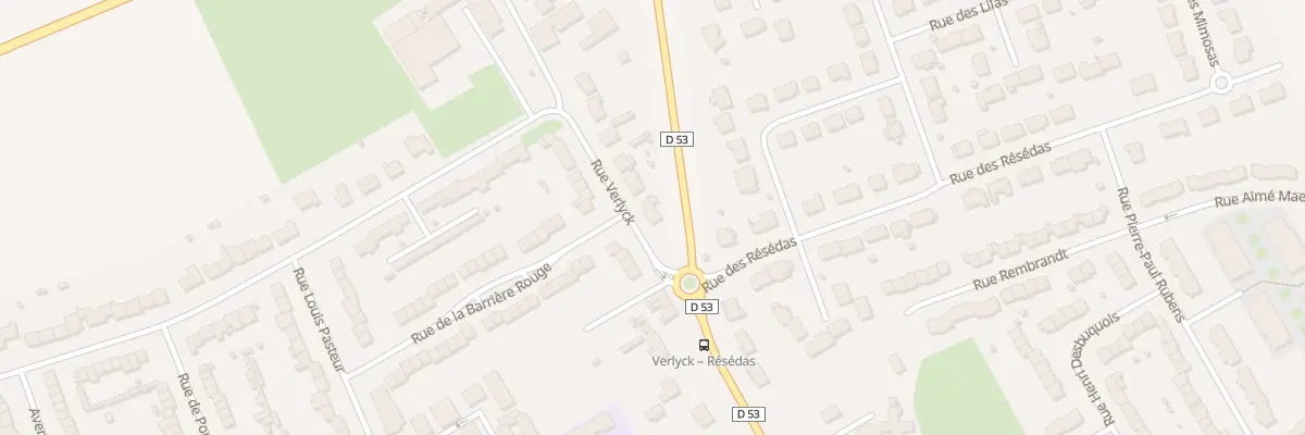 Plan du 136 Rue Verlyck à Hazebrouck