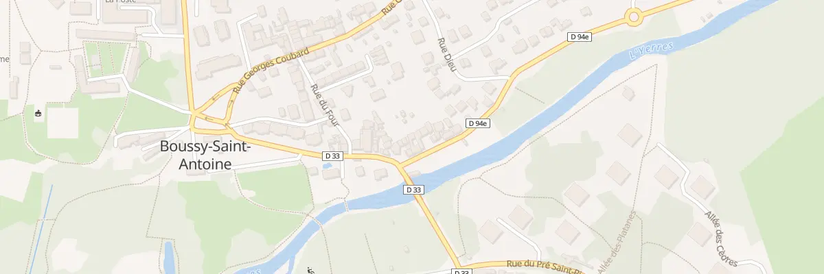 Plan du 3 Rue du Moulin Neuf à Boussy-Saint-Antoine