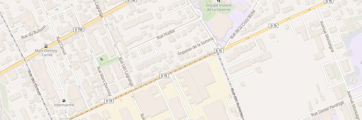 Plan du 23 Rue Pierre Brossolette à Noisy-le-Grand