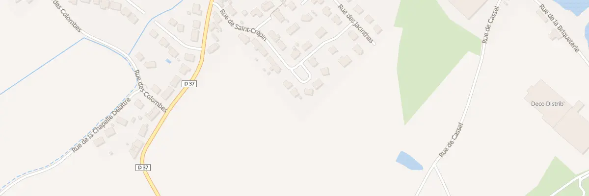 Plan du 220 Rue de Saint Crépin à Herzeele