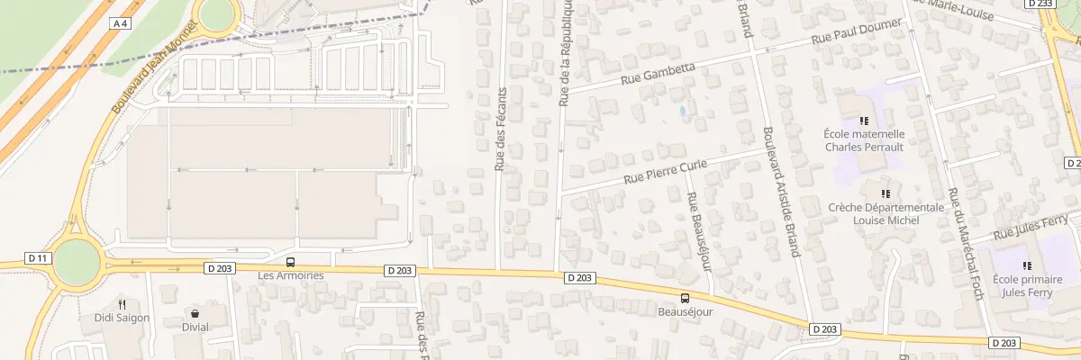 Plan du 5 Rue de la République à Villiers-sur-Marne