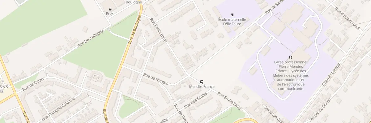 Plan du 468 Rue Emile Basly à Bruay-la-Buissière