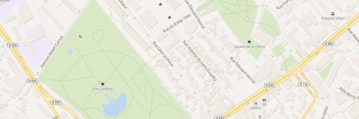 Plan du 30 Rue Léon Jouhaux à Livry-Gargan
