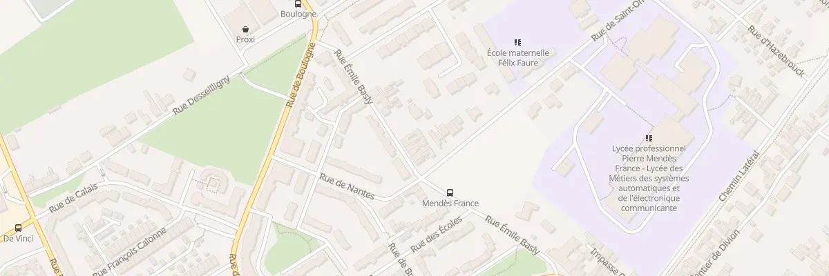 Plan du 480 Rue Emile Basly à Bruay-la-Buissière