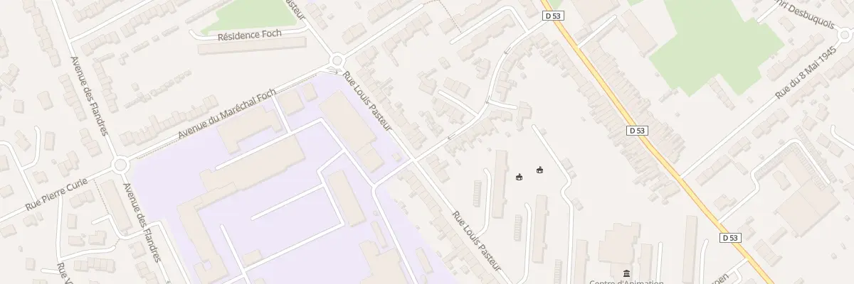 Plan du 32 Rue Louis Pasteur à Hazebrouck