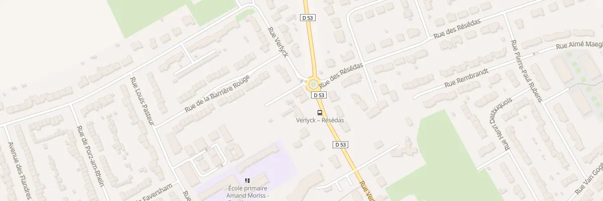 Plan du 113 Rue Verlyck à Hazebrouck