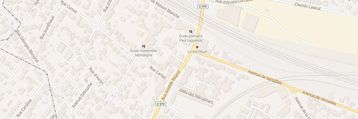 Plan du 62T Rue Aristide Briand à Gagny