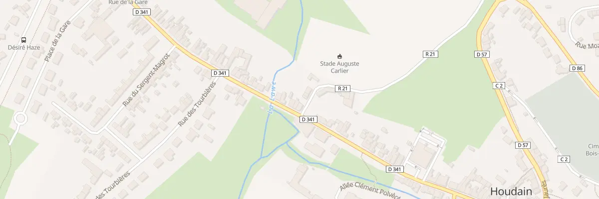 Plan du 272 Rue de la Gare à Houdain