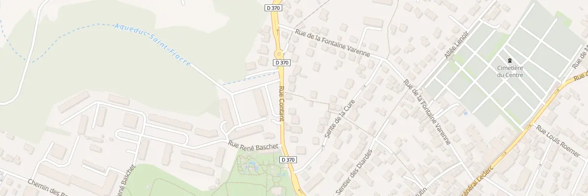 Plan du 30 Rue Contant à Gagny