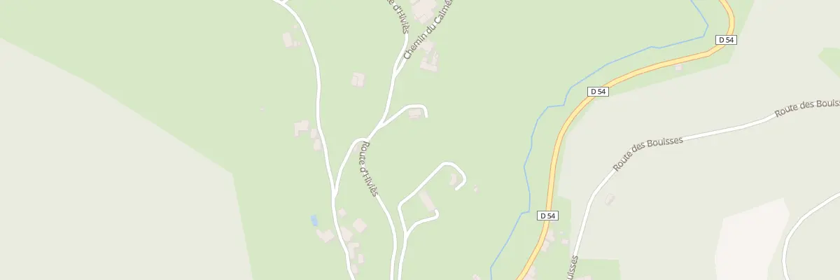 Plan du 308 Rte d’Hiviès à Espérausses