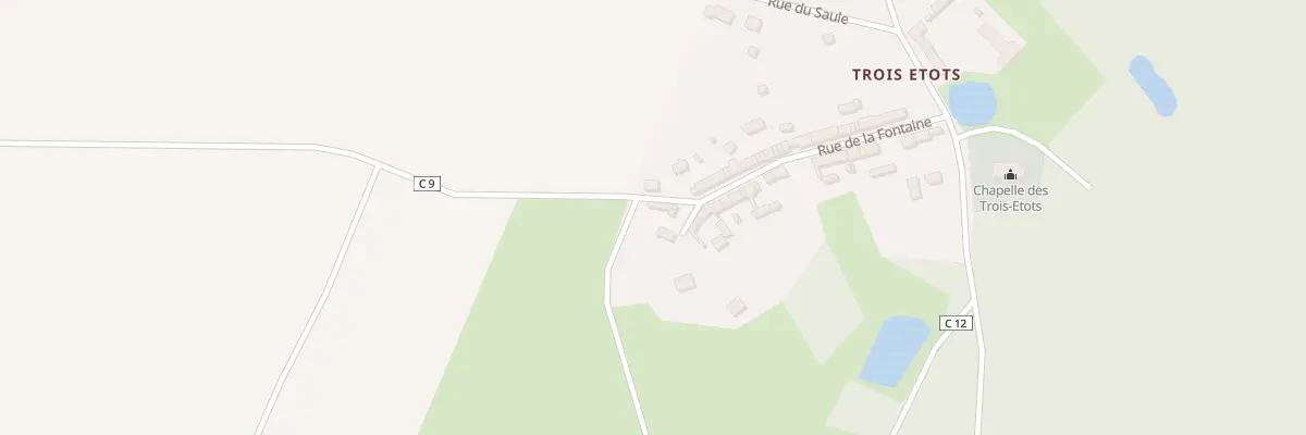 Plan du 200 Rue de la Fontaine à Cernoy