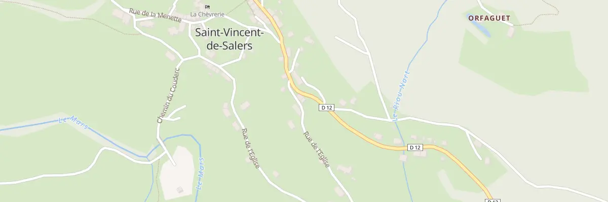 Plan du 5081 Le Bourg à Saint-Vincent-de-Salers