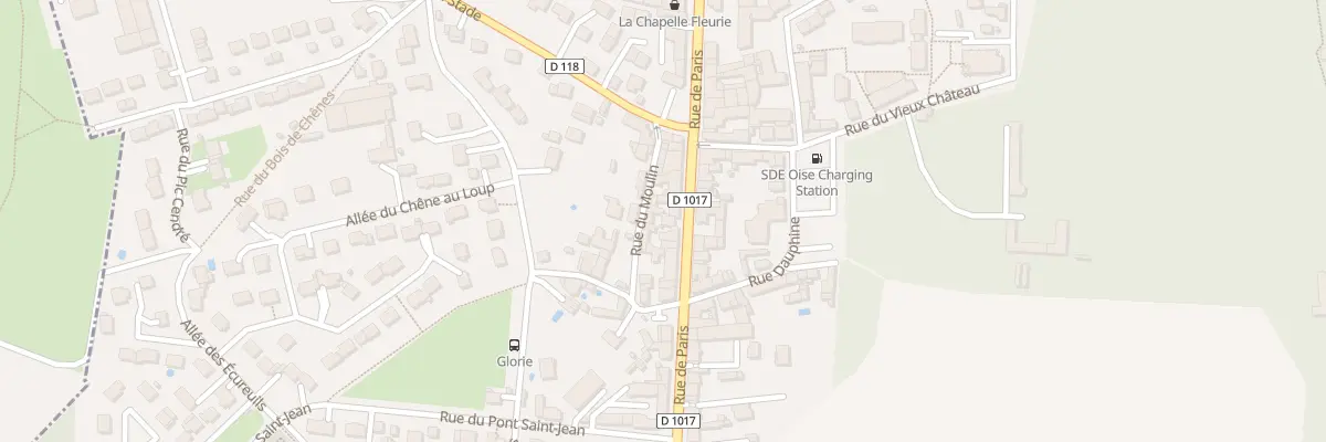 Plan du 795 Rue de Paris à La Chapelle-en-Serval