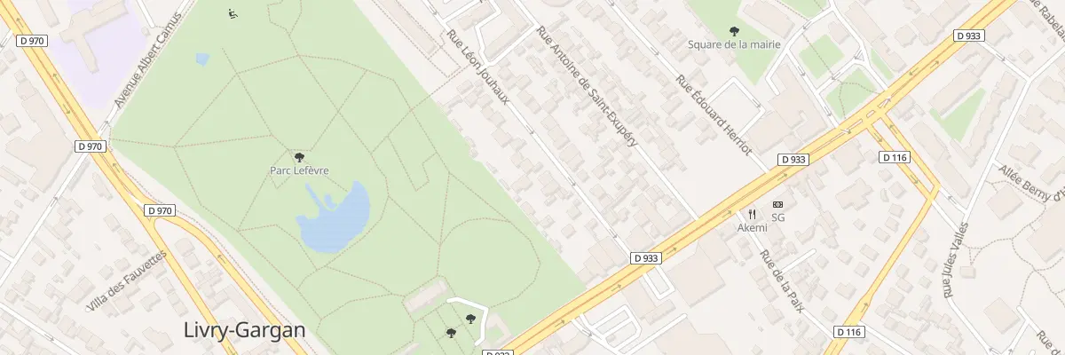 Plan du 17 Rue Léon Jouhaux à Livry-Gargan