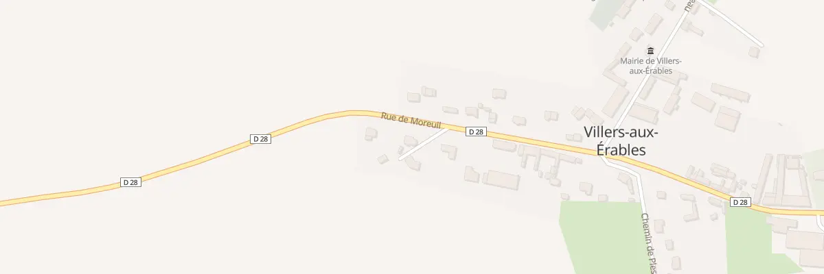 Plan du 14 Rue de Moreuil à Villers-aux-Érables