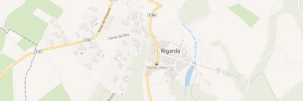 Plan du 17 Village à Rigarda