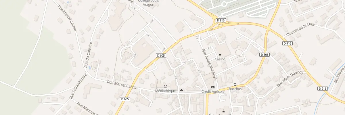 Plan du 18 Rue du Lampier à Domérat