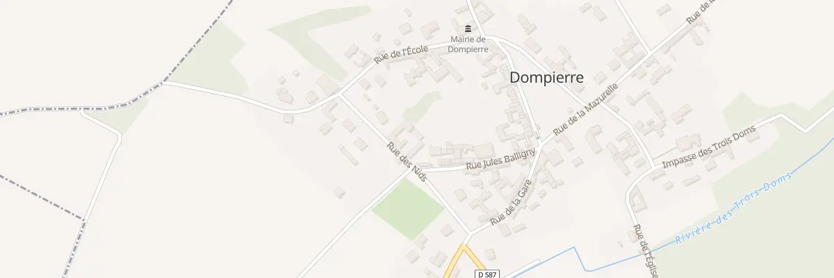 Plan du 5 Rue des Nids à Dompierre