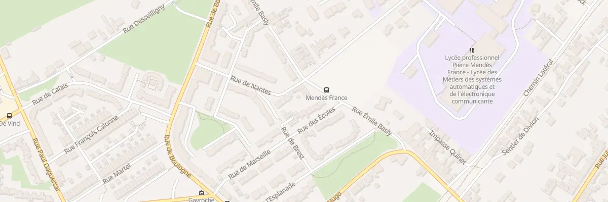 Plan du 415 Rue Emile Basly à Bruay-la-Buissière