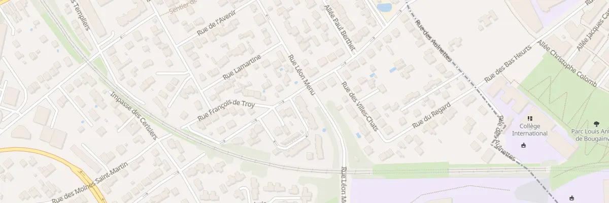 Plan du 1 Rue des Cottages à Bry-sur-Marne