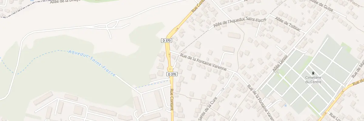 Plan du 53 Rue de la Fontaine Varenne à Gagny
