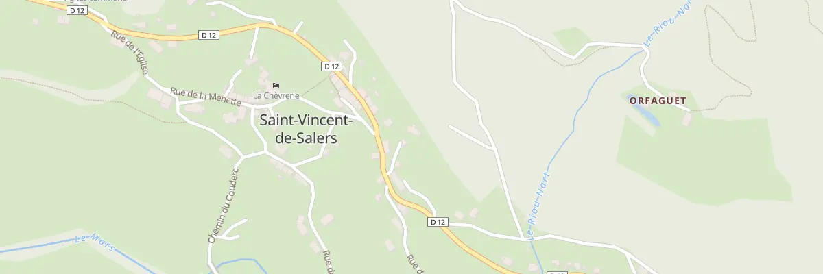 Plan du 5098 Le Bourg à Saint-Vincent-de-Salers