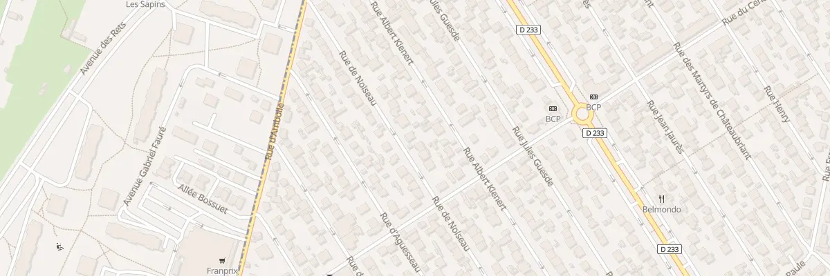 Plan du 100 Rue de Noiseau à Ormesson-sur-Marne