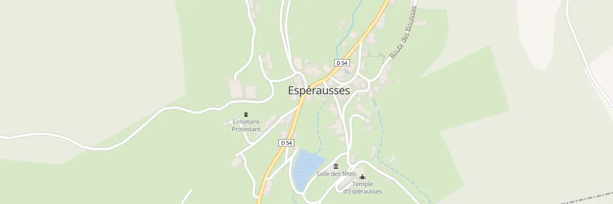 Plan du 5063 Esperausses à Espérausses