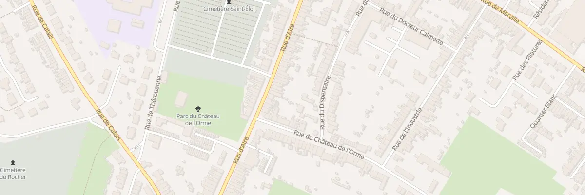 Plan du 73T Rue d’Aire à Hazebrouck