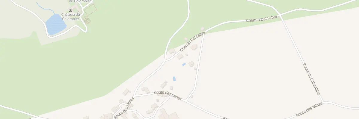 Plan du 6077 Les Pergues à Salles-la-Source