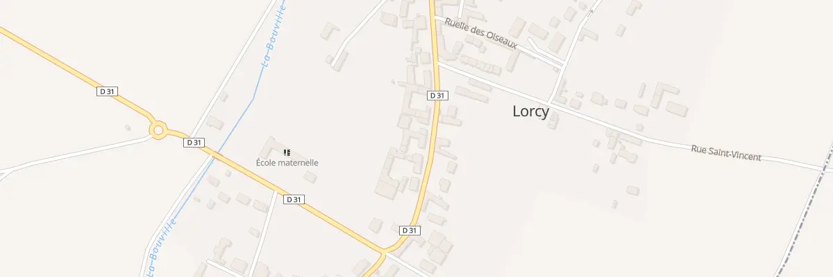 Plan du 15 Rue de la Mairie à Lorcy
