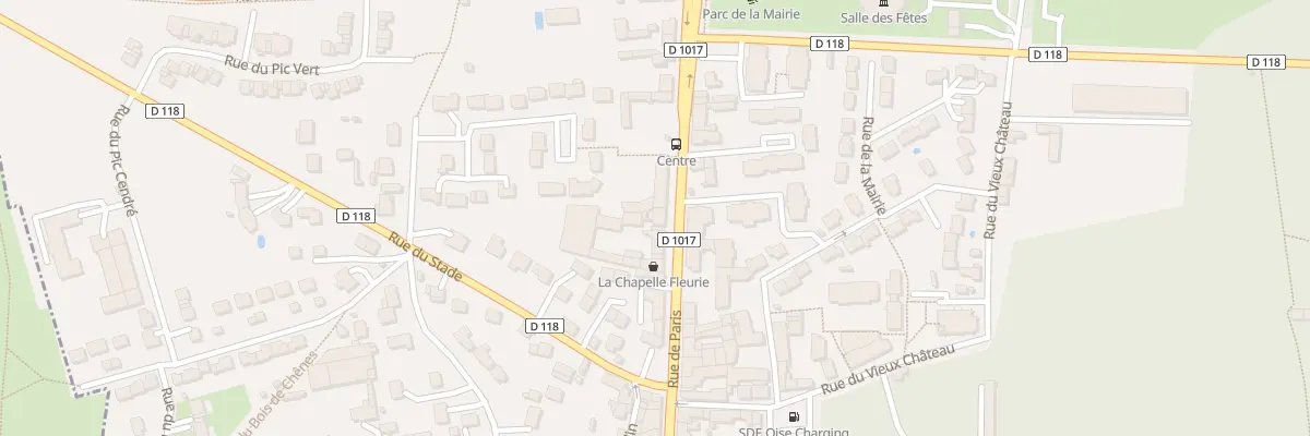 Plan du 991 Rue de Paris à La Chapelle-en-Serval