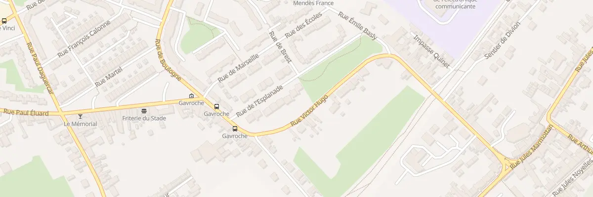 Plan du 102 Rue de l’Esplanade à Bruay-la-Buissière