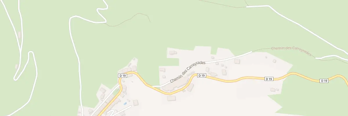 Plan du 89 Carreyrade à Lesquerde