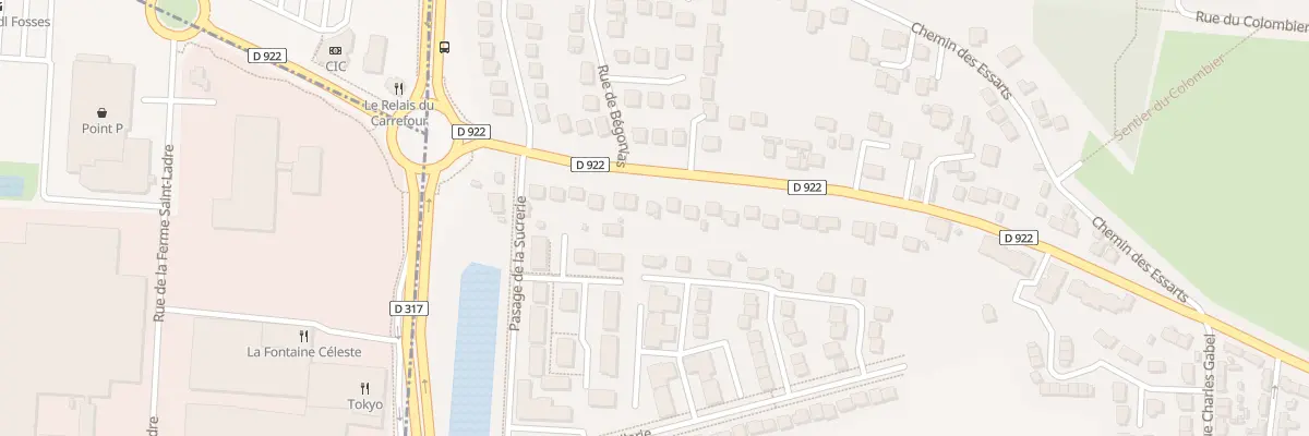 Plan du 45 Rue de la Gare à Survilliers